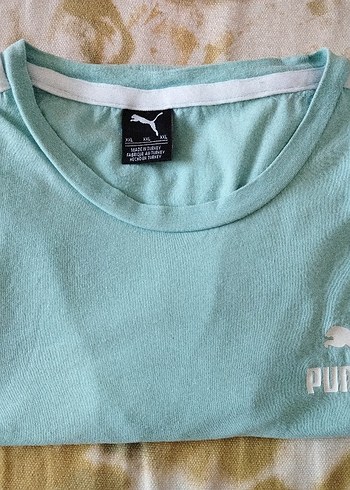 Puma Puma Yeşil Kısa Kollu Spor Tişört