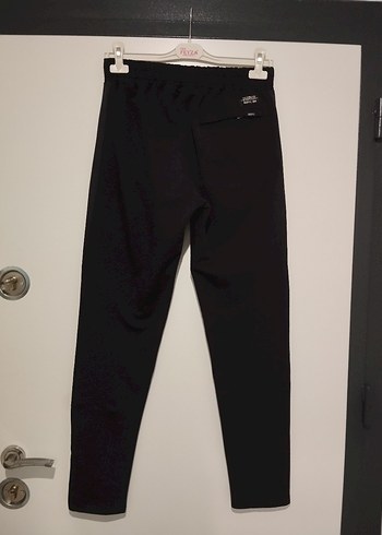 Erkek Siyah Fermuarlı Outdoor Eşofman Altı - Görsel 3