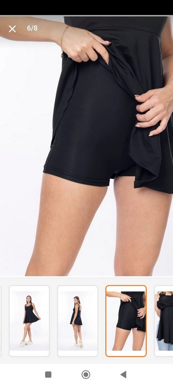 Siyah  Mayo Etekli - Görsel 4