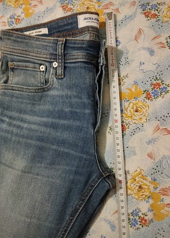 Erkek Lacivert Regular Fit Denim Pantolon - Görsel 10