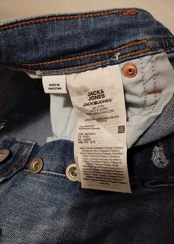 Erkek Lacivert Regular Fit Denim Pantolon - Görsel 5