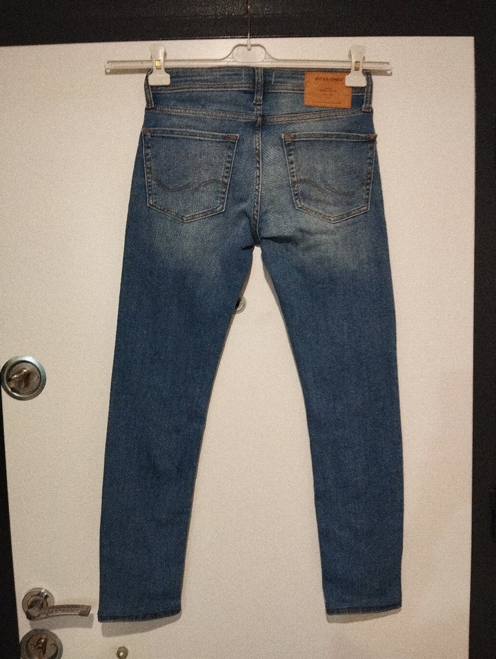 Erkek Lacivert Regular Fit Denim Pantolon - Görsel 2