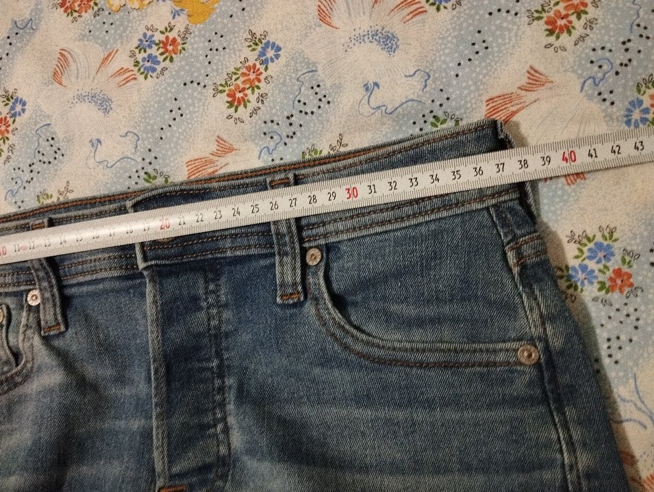 Erkek Lacivert Regular Fit Denim Pantolon - Görsel 4