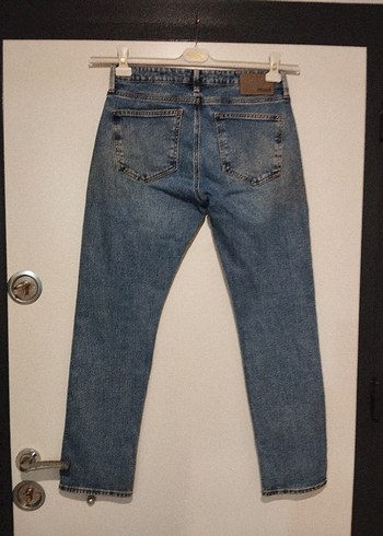 Erkek Regular Fit Mavi Kot Pantolon - Görsel 3