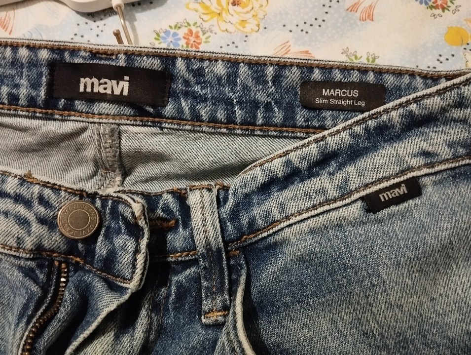 Erkek Regular Fit Mavi Kot Pantolon - Görsel 2