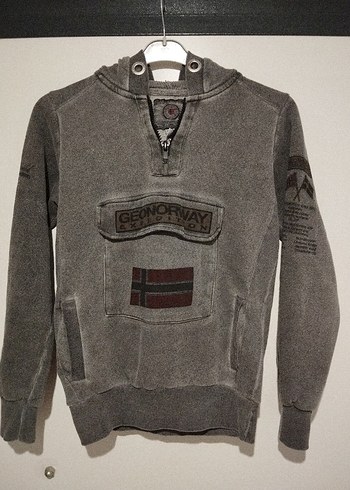 Fermuarlı Siyah Kadın Sweatshirt - Görsel 3