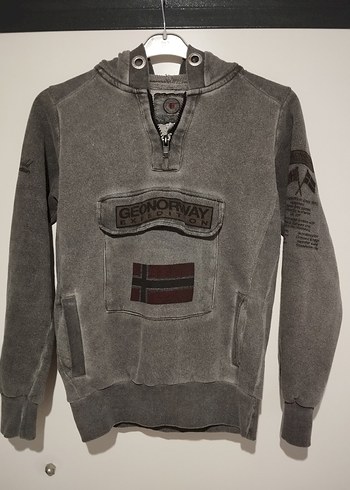 Fermuarlı Siyah Kadın Sweatshirt - Görsel 8