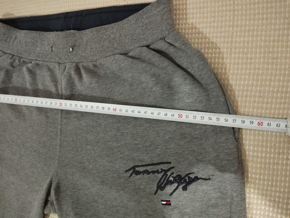 Gri Rahat Kesim Fermuarlı  Eşofman Altı - Görsel 5