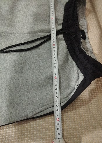 Gri Fermuarlı Rahat Kesim Erkek Eşofman Altı - Görsel 4