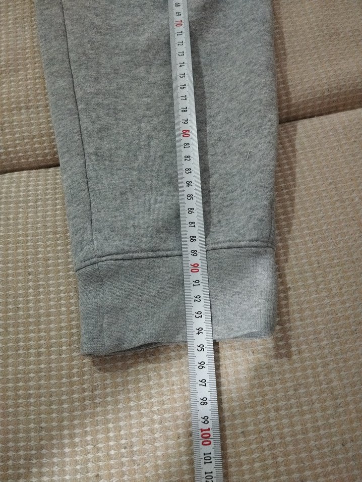 Gri Fermuarlı Rahat Kesim Erkek Eşofman Altı - Görsel 5