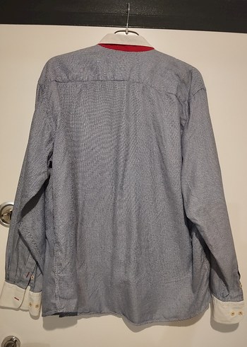 Pamuklu Uzun Kollu Erkek Gömlek - Görsel 2