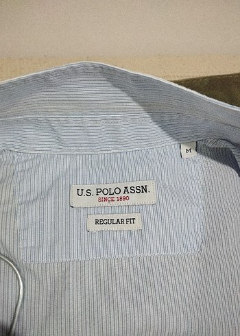 Gri Erkek Uzun Kollu Polo Yaka Gömlek - Görsel 4