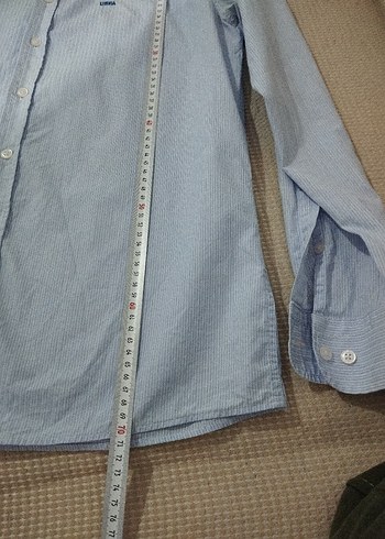 Gri Erkek Uzun Kollu Polo Yaka Gömlek - Görsel 10