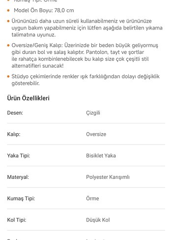 l Beden lacivert Renk Navy Çizgili Kadın Tunik