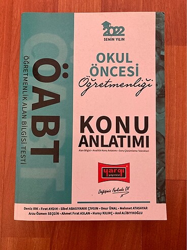Öabt Okul öncesi öğretmenliği kpss