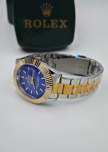 Mavi Kadranlı Modern Klasik Erkek Saati - Görsel 2