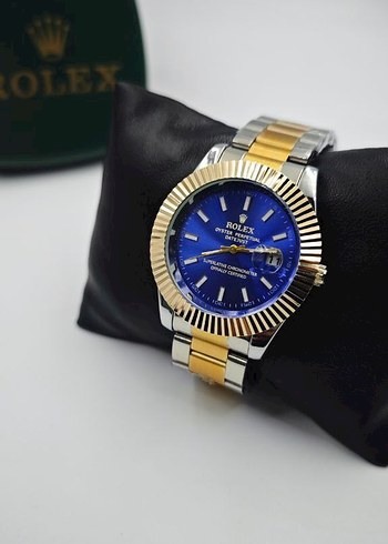 Mavi Kadranlı Modern Klasik Erkek Saati - Görsel 3