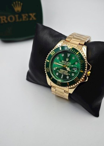 Altın Renkli Modern Klasik  Erkek Saati - Görsel 2