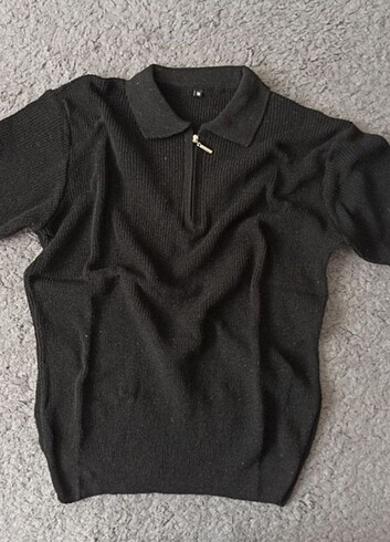 s/m Beden Unisex polo yaka triko tişört