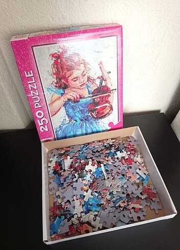 Kemancı kız 250 parça puzzle