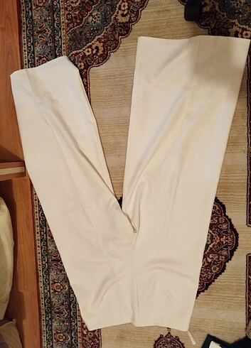 Diğer Beyaz kumaş pantolon 