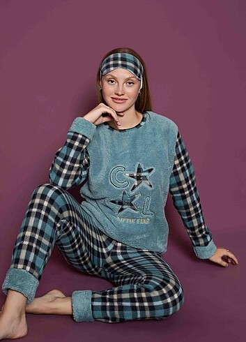 Kadın polar pijama takımı