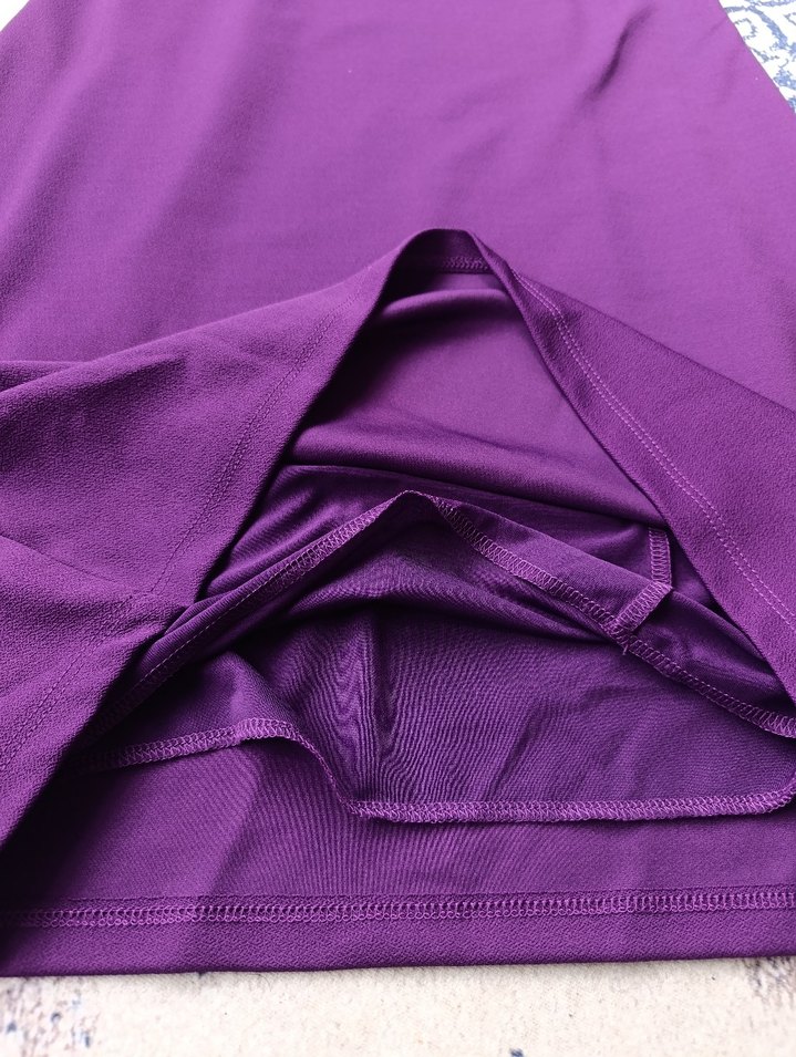 mor elbise - Görsel 5