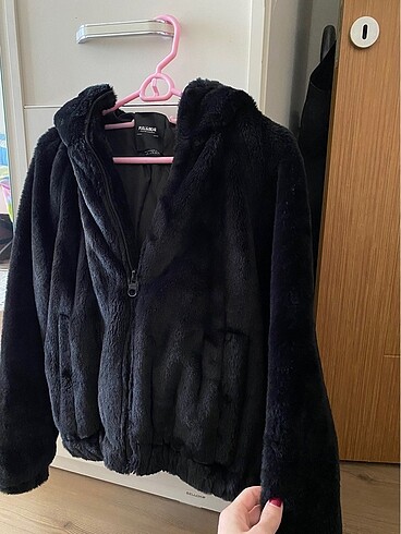 Pull and Bear Pull and Bear Tüylü Ceket