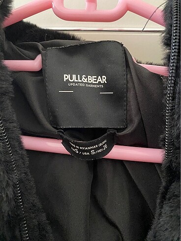 s Beden Pull and Bear Tüylü Ceket