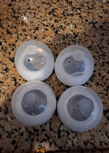 Bej Bebek Biberonu - Gri Kapaklı - Görsel 2