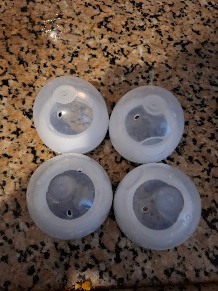 Bej Bebek Biberonu - Gri Kapaklı - Görsel 2