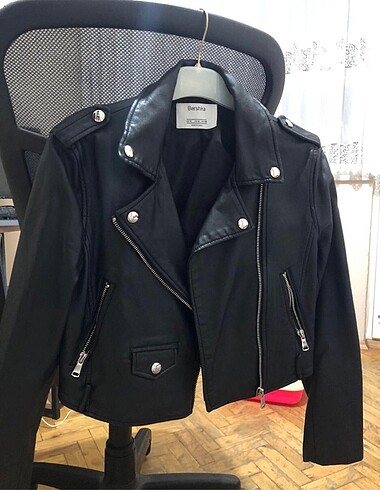 Bershka deri ceket