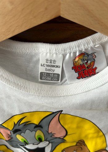 Tom ve Jerry Baskılı Sarı Erkek Çocuk Takım - Görsel 2