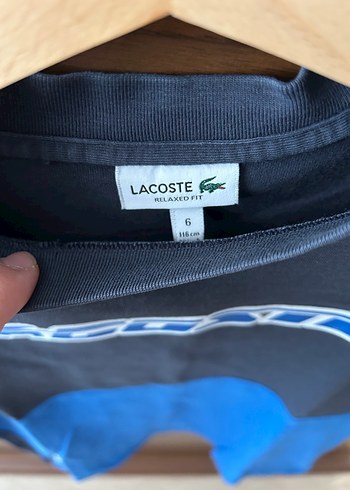 Lacoste Lacivert Kısa Kollu Erkek Tişört - Görsel 2