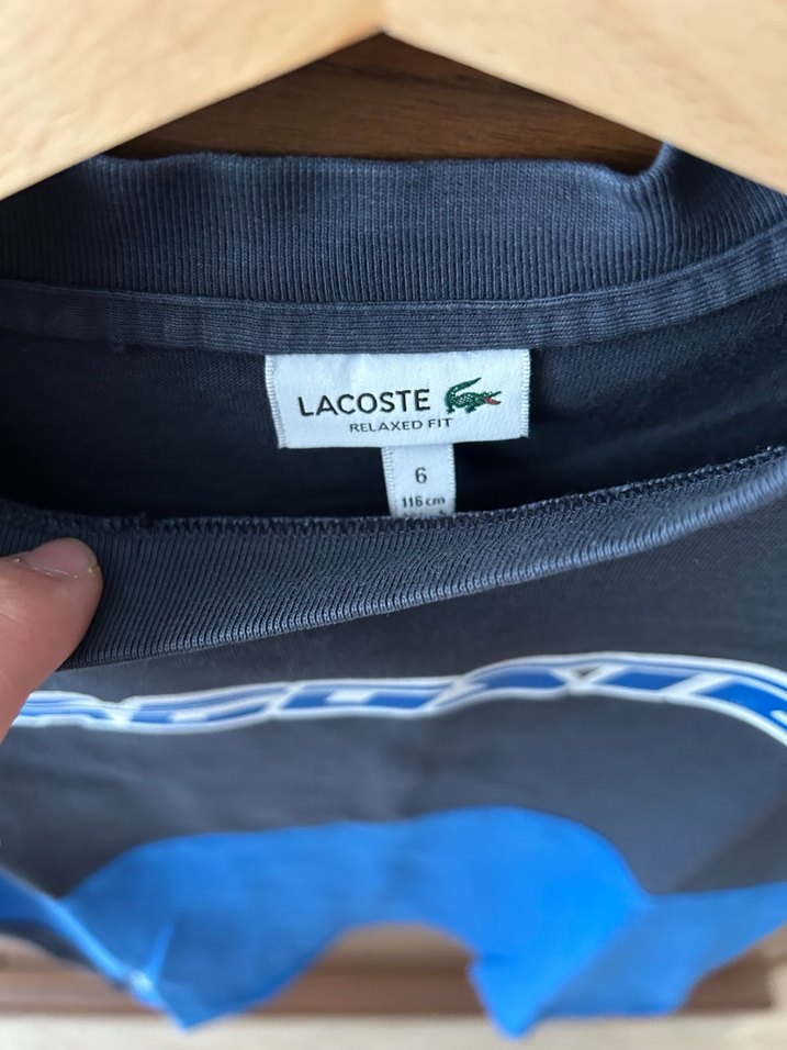 Lacoste Lacivert Kısa Kollu Erkek Tişört - Görsel 2
