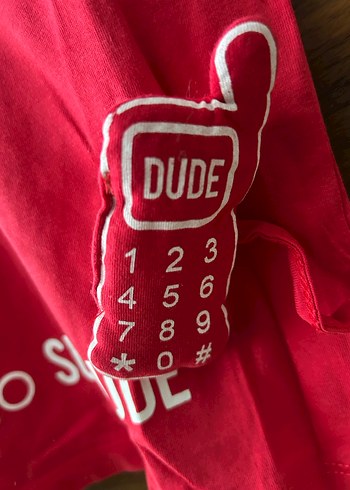 Kırmızı Baskılı Erkek Çocuk Tişörtü - Görsel 2