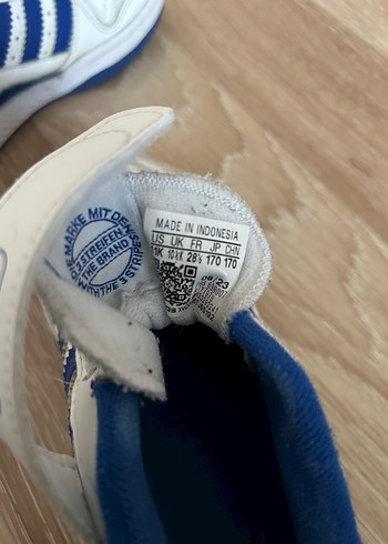 Adidas Mavi Beyaz Çocuk Spor Ayakkabı - Görsel 4