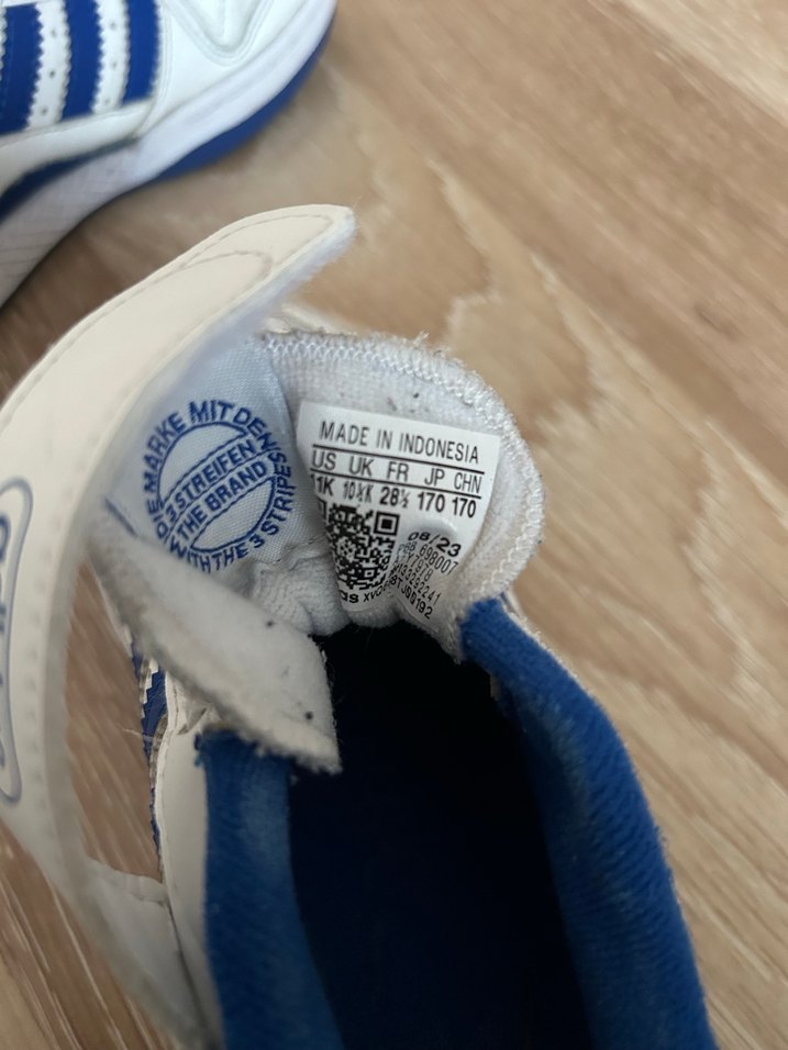 Adidas Mavi Beyaz Çocuk Spor Ayakkabı - Görsel 4