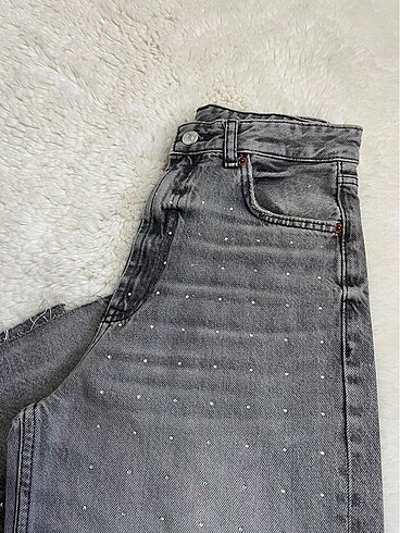 xs Beden zara taşlı jean
