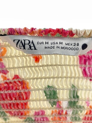 m Beden çeşitli Renk Zara Kısa Elbise %70 İndirimli.