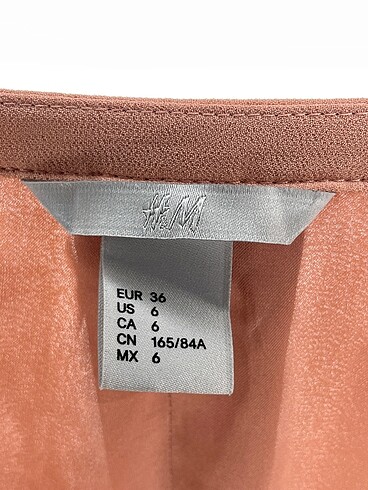 36 Beden çeşitli Renk H&M Kısa Elbise %70 İndirimli.