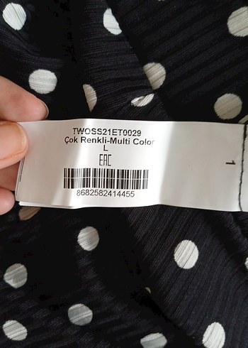 Puantiye Desenli Uzun Piliseli Etek - Görsel 7