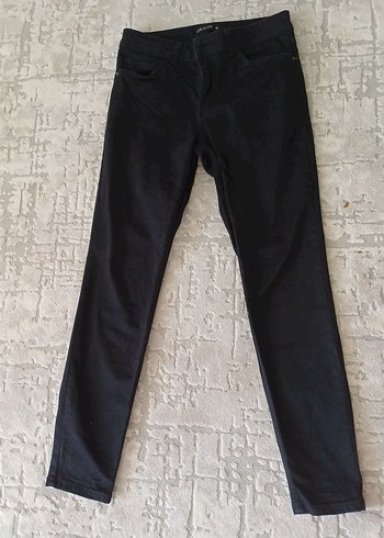 Siyah Kadın Denim Pantolon - Regular Fit