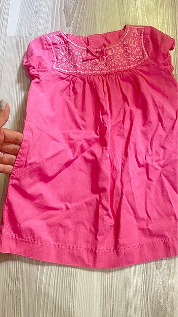 LC Waikiki Pembe elbise 2 yaş
