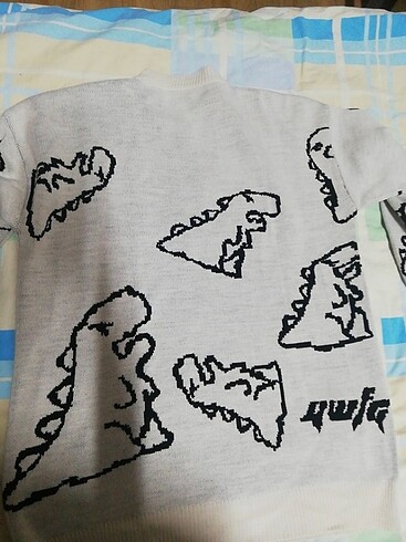 universal Beden ten rengi Renk Dinozor Sweat