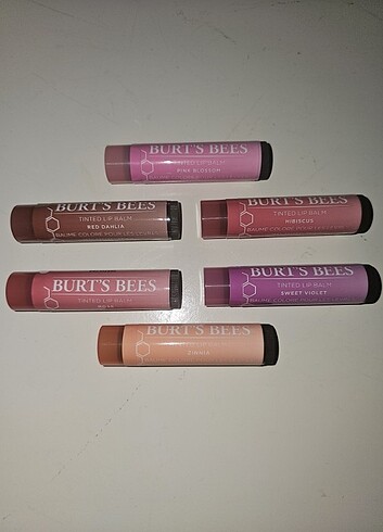 Burt's bees tinted lip balm