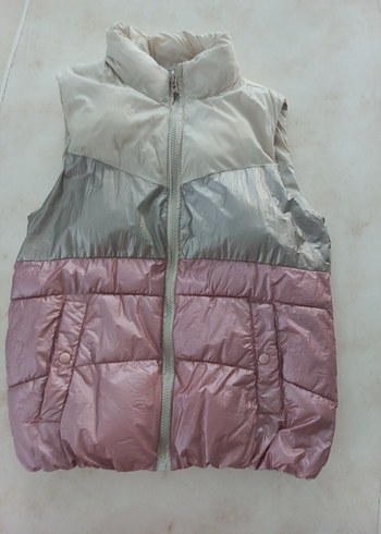 ZARA Kız Çocuk Renkli Fermuarlı Şişme Yelek - Görsel 2