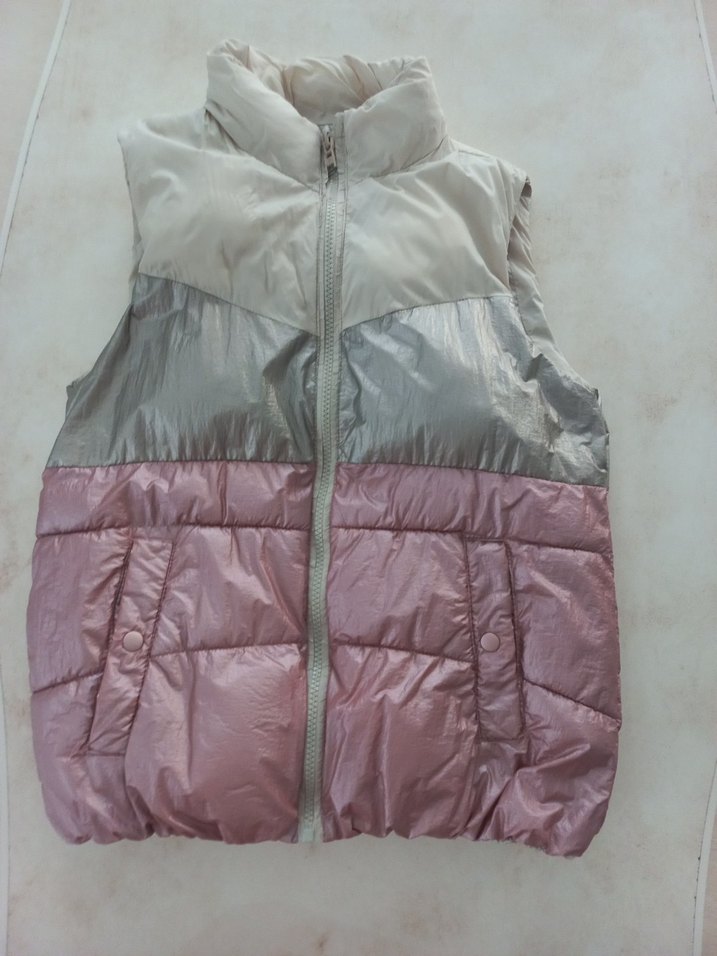 ZARA Kız Çocuk Renkli Fermuarlı Şişme Yelek - Görsel 2