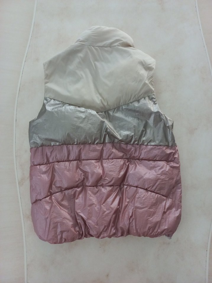 ZARA Kız Çocuk Renkli Fermuarlı Şişme Yelek - Görsel 3