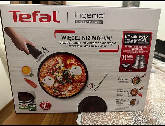 Tefal Tefal ingenio emotion 2x 11 parça set